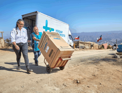 Match solidario platform – Hogar de Cristo, Chile